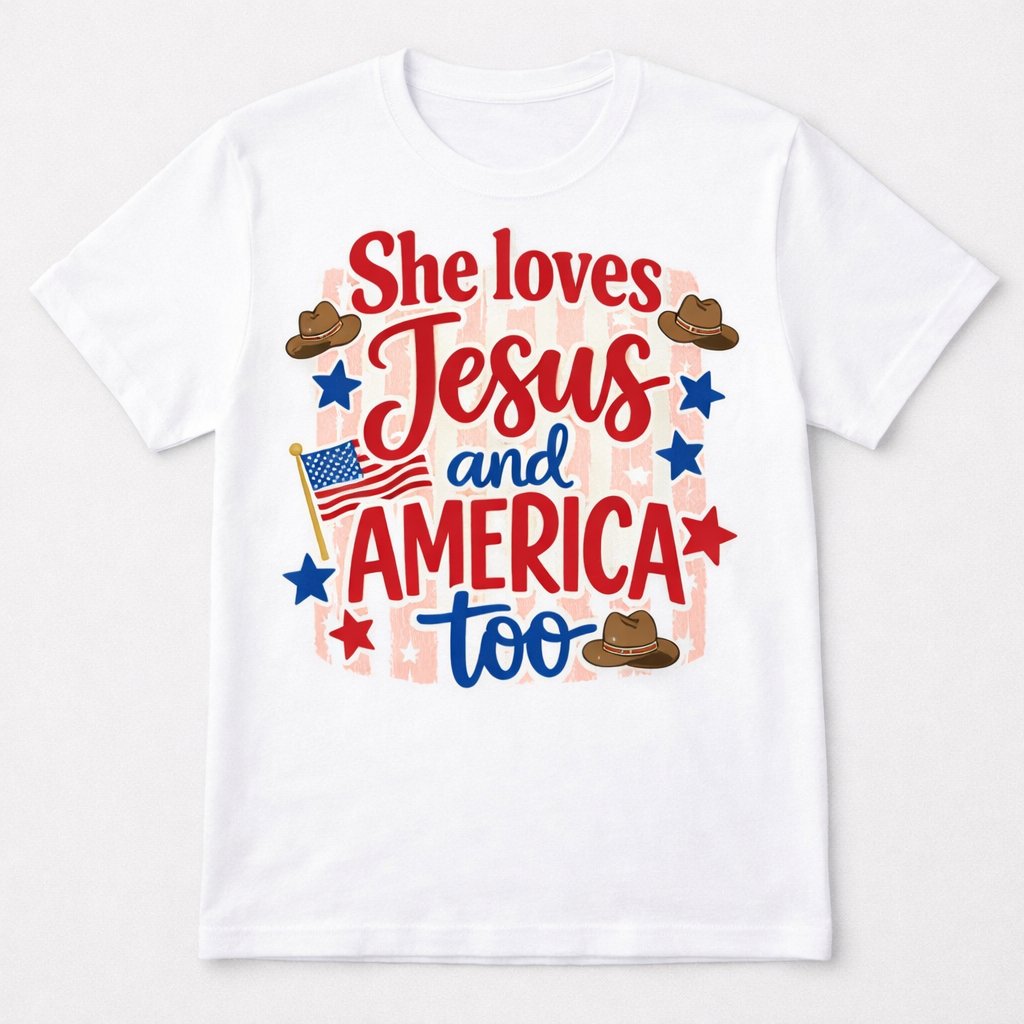 She Love Jesus and America Too