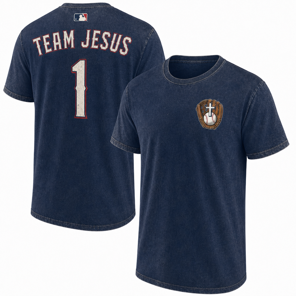 Vintage Baseball Team Jesus
